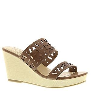 Kenneth Cole Reaction Wedge Sandals - NWOT